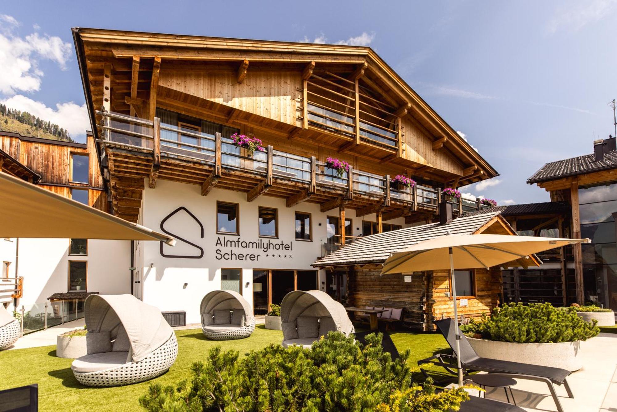 Almfamilyhotel Scherer Obertilliach Exteriér fotografie